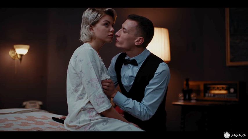 french kissing grabbing kiss kissing nipple play tease gif