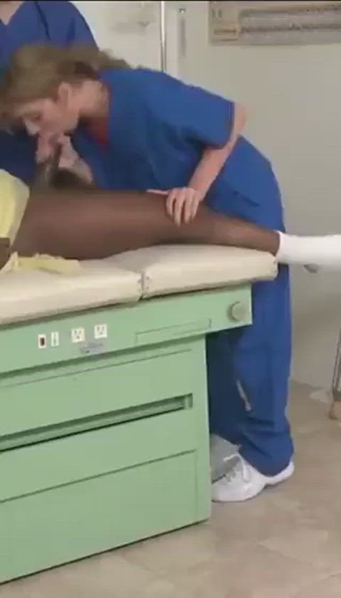 BBC Blowjob Nurse Sneaky Porn GIF by blowjobever1