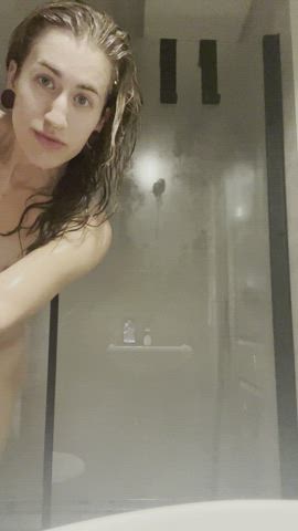 girl dick penis trans woman gif