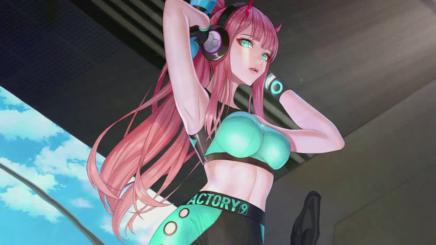 Animation Anime Hentai Workout gif