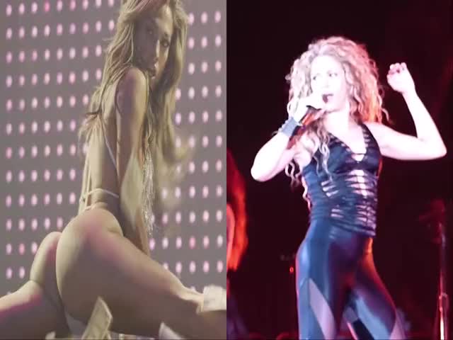 Super Bowl Performers Jennifer Lopez and Shakira