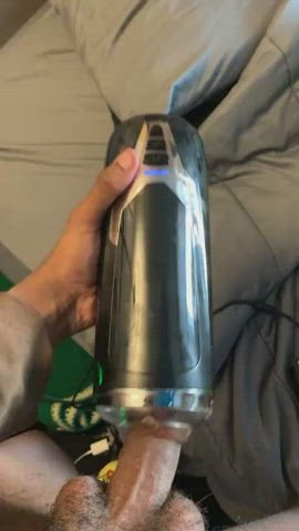 It did a great job of making my dick vibrate and twirl and suck in it