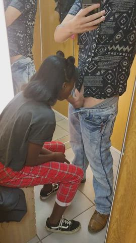 BWC Blowjob Ebony gif