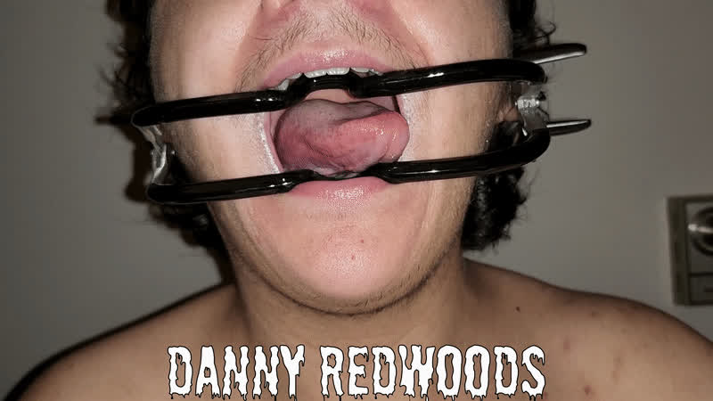 bdsm ftm fetish gagged medical mustache rubber tongue fetish trans man gag gif