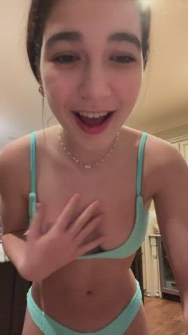 Bikini Jewish Teen TikTok gif