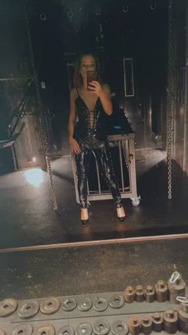 $11.99 to subscribe my FEMDOM page 🤫 I'm gonna be your new addiciton 🖤 Pegging,