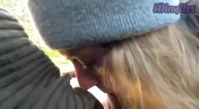 Blowjob In A Public Park