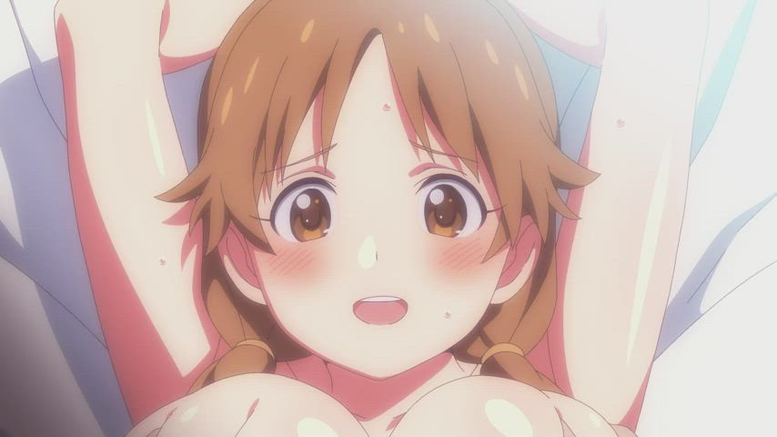 Katagiri Sanae gets her big tits fucked (totoro on) [idolmaster]