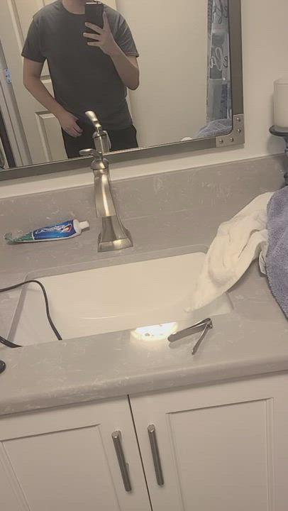 Femboy Male Masturbation Teasing gif