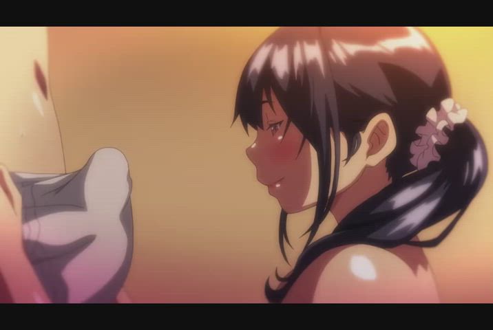 big ass big tits blowjob cumshot hentai hourglass thick hanime western-hentai gif
