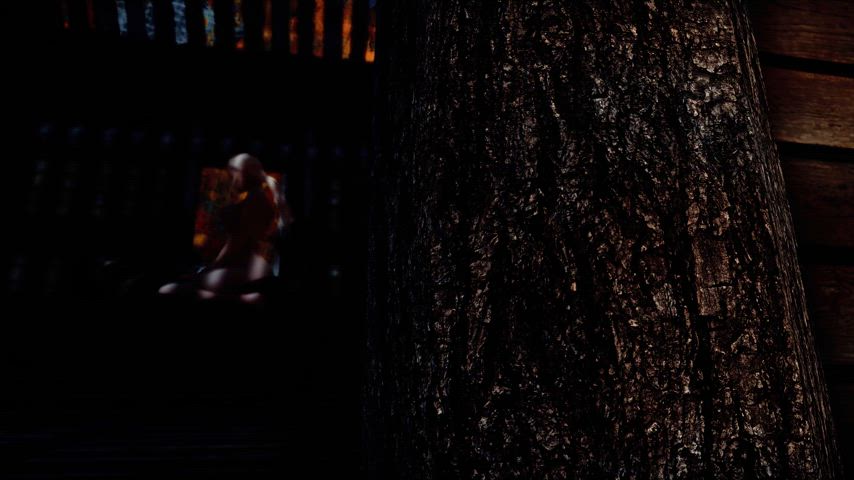 3d 4k animation big tits blonde bouncing tits cowgirl orc outdoor sex gif