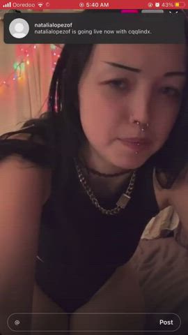 Few hours ago, right before she ended the stream