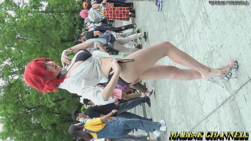 Asian Cosplay Cute Japanese Model gif