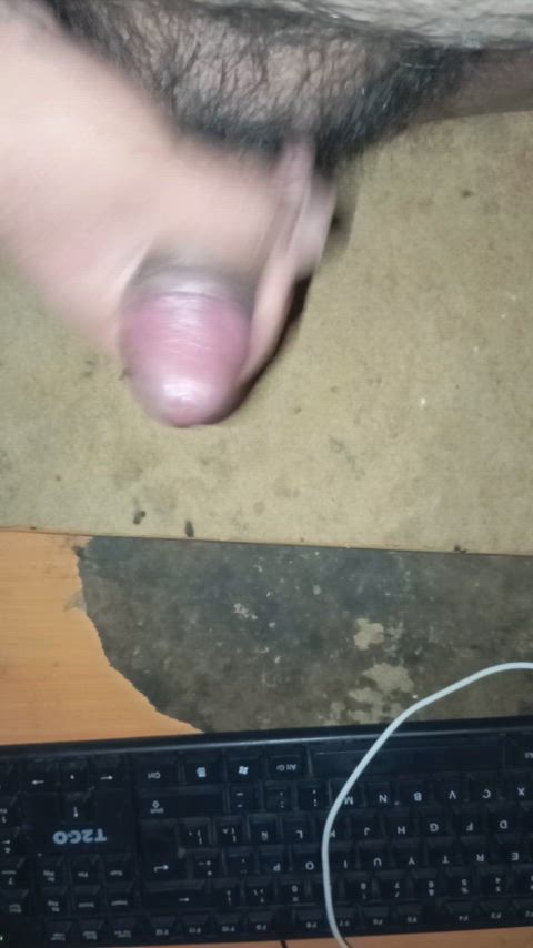 huge load male masturbation tribute gif