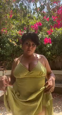 In the garden