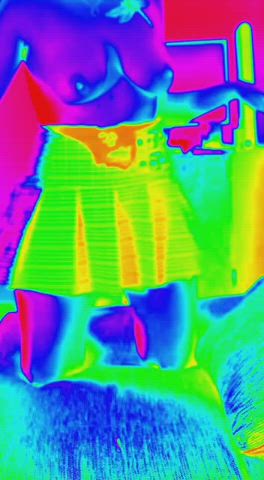boobs cute dancing skirt gif