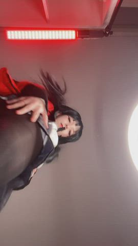 Yumeko Jabami [Kakegurui] sitting on your face by CyberlyCrush