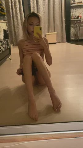I'm just 19 but I'll let you fuck both my holes :)