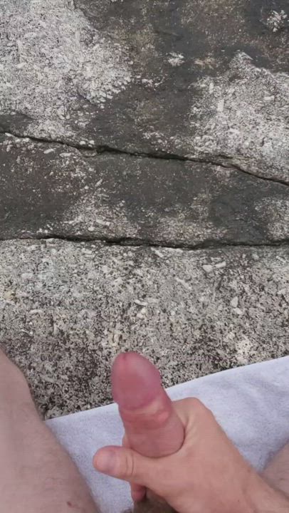 Had to get off on the rocks, it's a shame noone found me
