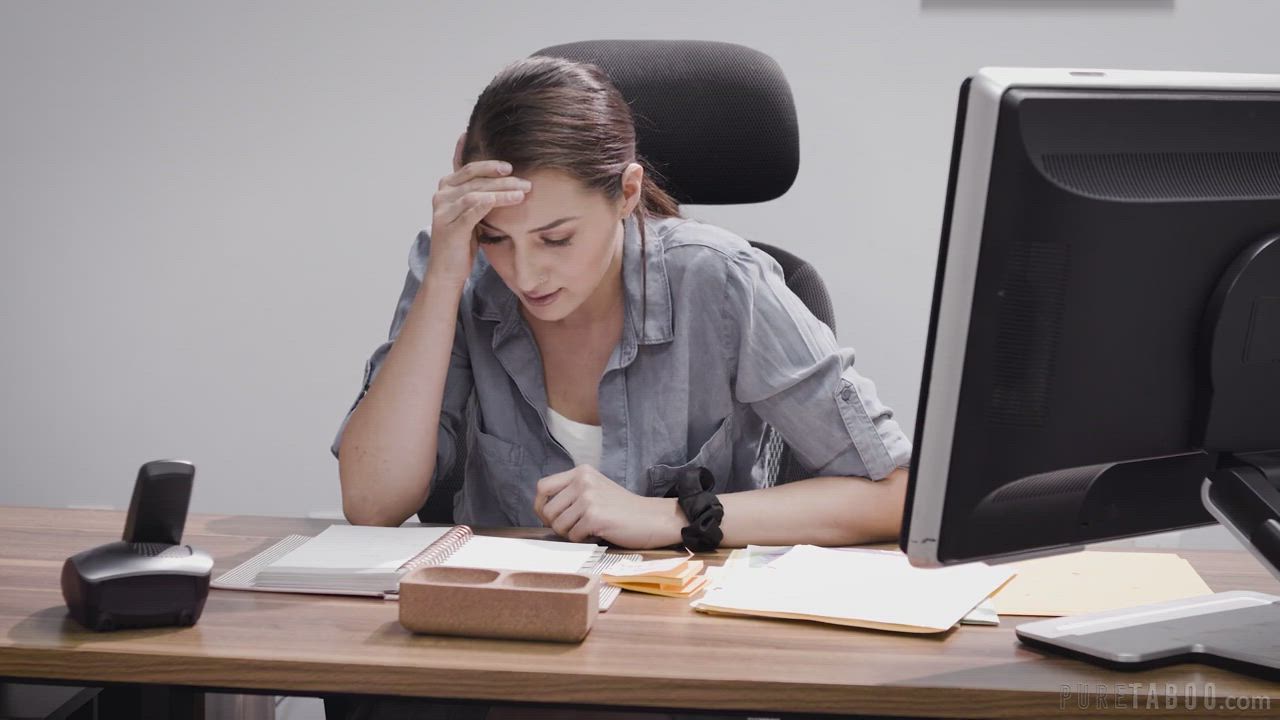 Blowjob Boss Hardcore Office gif