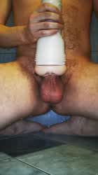 I feel like my big balls make my cock look small
