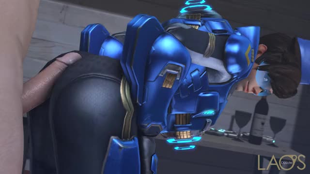 TracerBootyRub Standing Side 720p