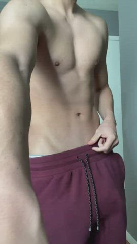 Be careful pulling my pants down, I might poke your eye out 😅