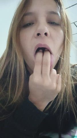 babe brunette latina onlyfans r/o_faces gif