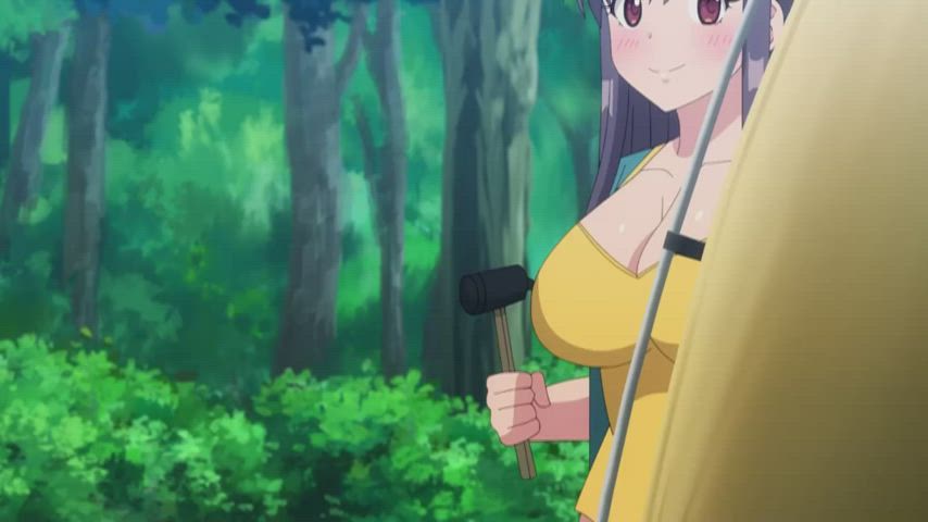 We only knew each other through mutual friends, but as we all went on a camping trip,