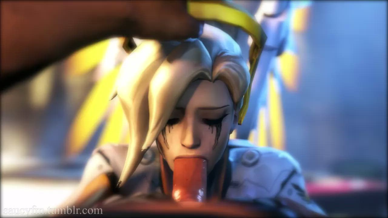 3D Blowjob Overwatch gif