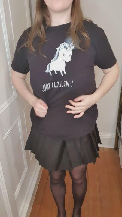 Do you guys like pale 20 year olds with big natural tits? 😛