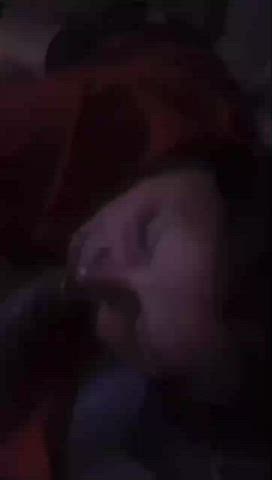 Blowjob Busty Couple Homemade Hotwife Houston Latina Mexican Wife gif