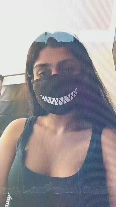 Bust a Huge Load on this Creepy Mysterious Girl