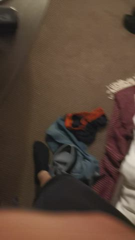 Amateur Cuckold Homemade Hotel Hotwife Husband Slow Watching gif