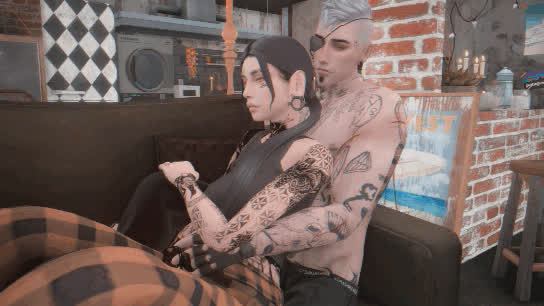 Couple Cuddle Pregnant Romantic gif