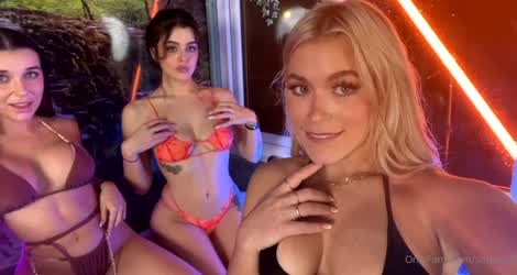 Blonde Boobs Sensual gif