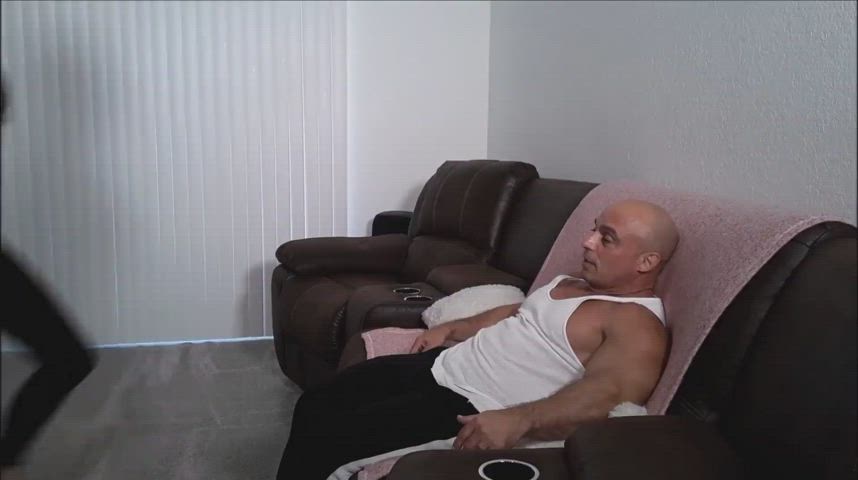 dad pole dance trans gif
