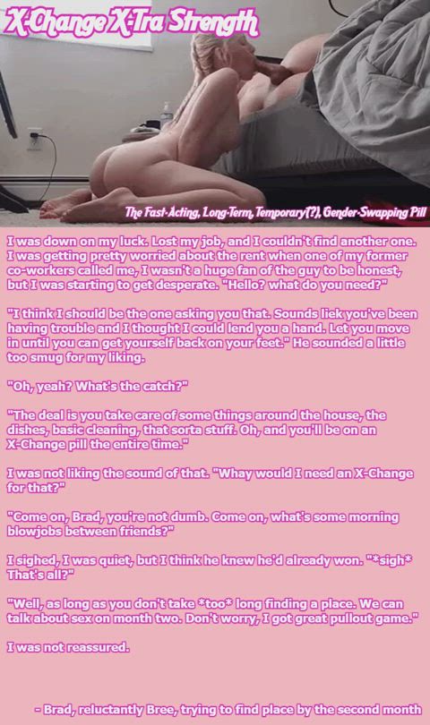 NNN #3 (Reluctant) - Brad, reluctantly Bree, trying to find place by the second month