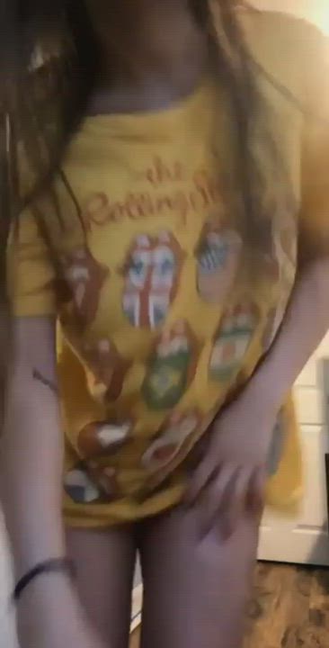 Big Tits Natural Tits Teen gif