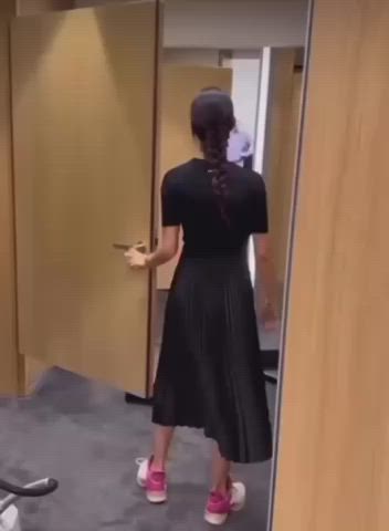 big tits dress tits gif