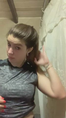 I'm just getting ready for our date tonight... do you like my outfit
