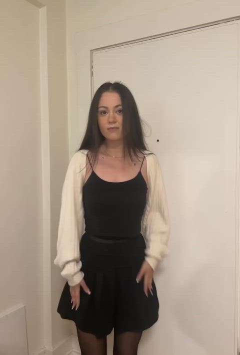 Love having my small tits slapped 