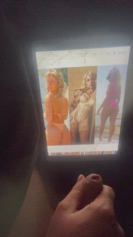 big ass big tits cumshot hotwife tribute gif