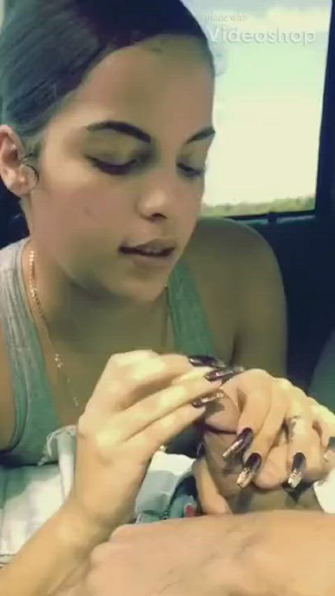 blowjob car condom gif
