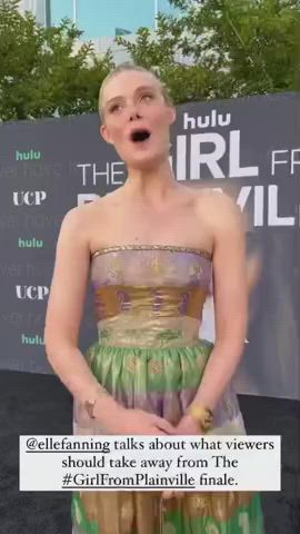blonde dirty blonde elle fanning gif