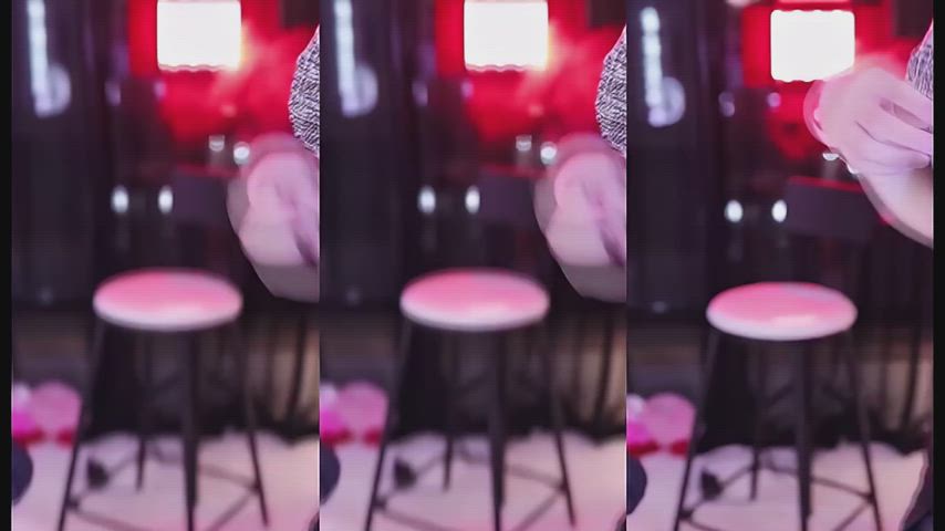 郭郭酱 Hot chinese bb dancing (close up, black leather skirt) part 2 of 2