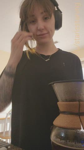 Mommy makes your morning coffee <3
