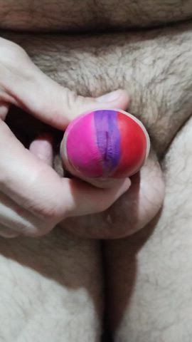 femdom handjob penis gif