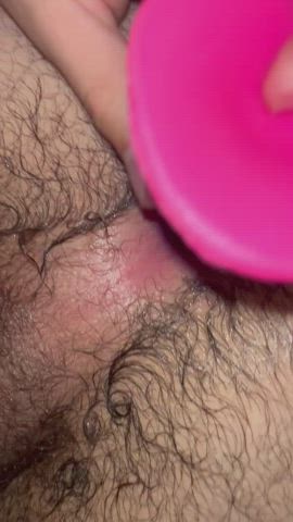 anal big dick deep penetration dildo gape hairy huge dildo solo vibrator gif