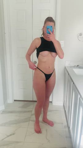 If you like my boobs, I’ll send the compliment to my surgeon. If you like the rest,
